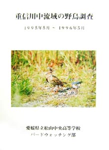 重信川中流域の野鳥調査